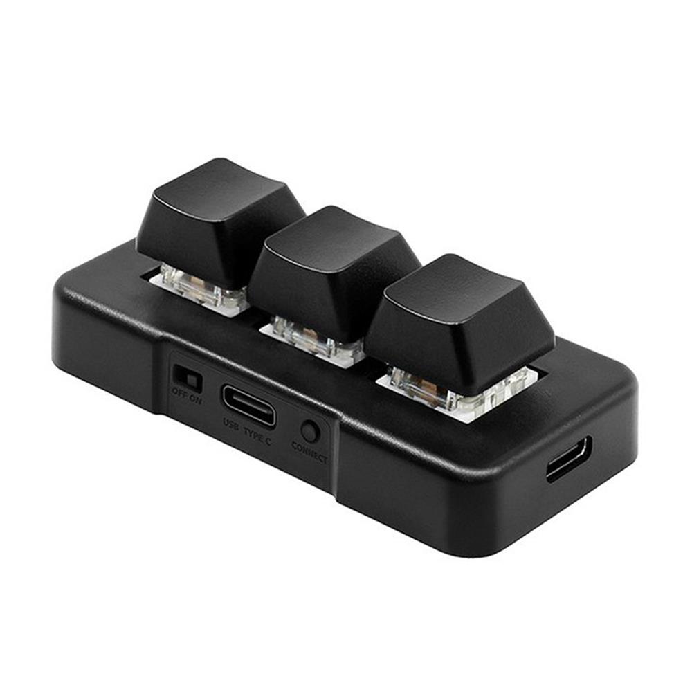Keyboard Gaming Blue Switch - MK321-Pro маленькая клавиатура с 3 клавишами,