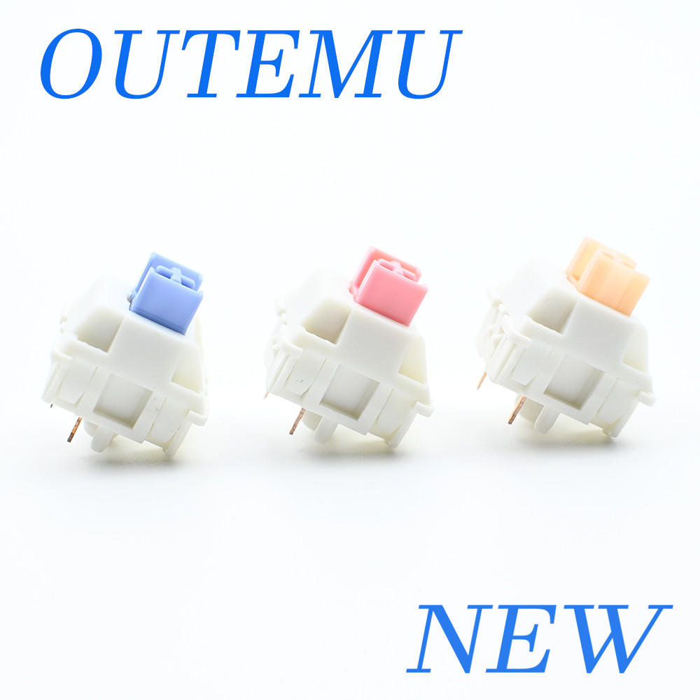 Keyboard Gaming Blue Switch - Переключатели Outemu смазанный механический переключатель клавиатуры