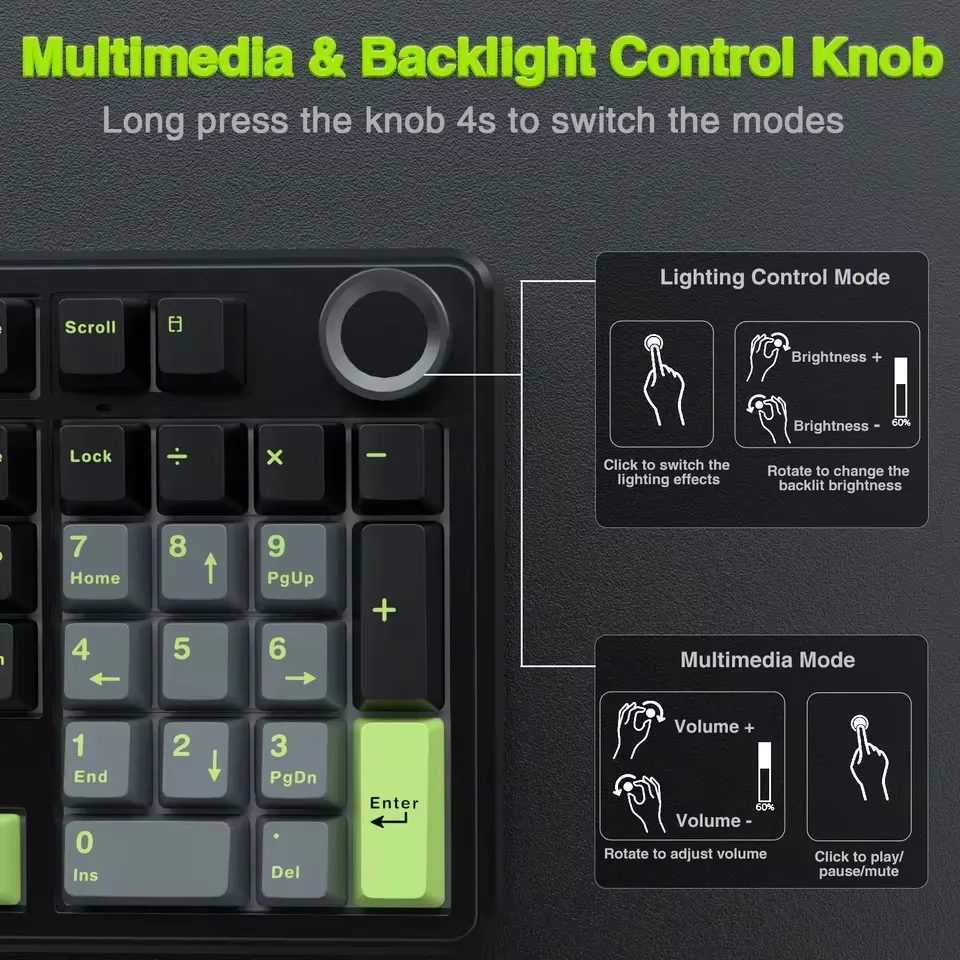 Игровая механическая клавиатур – обзор и цена Gaming Keyboard Hot Swappable