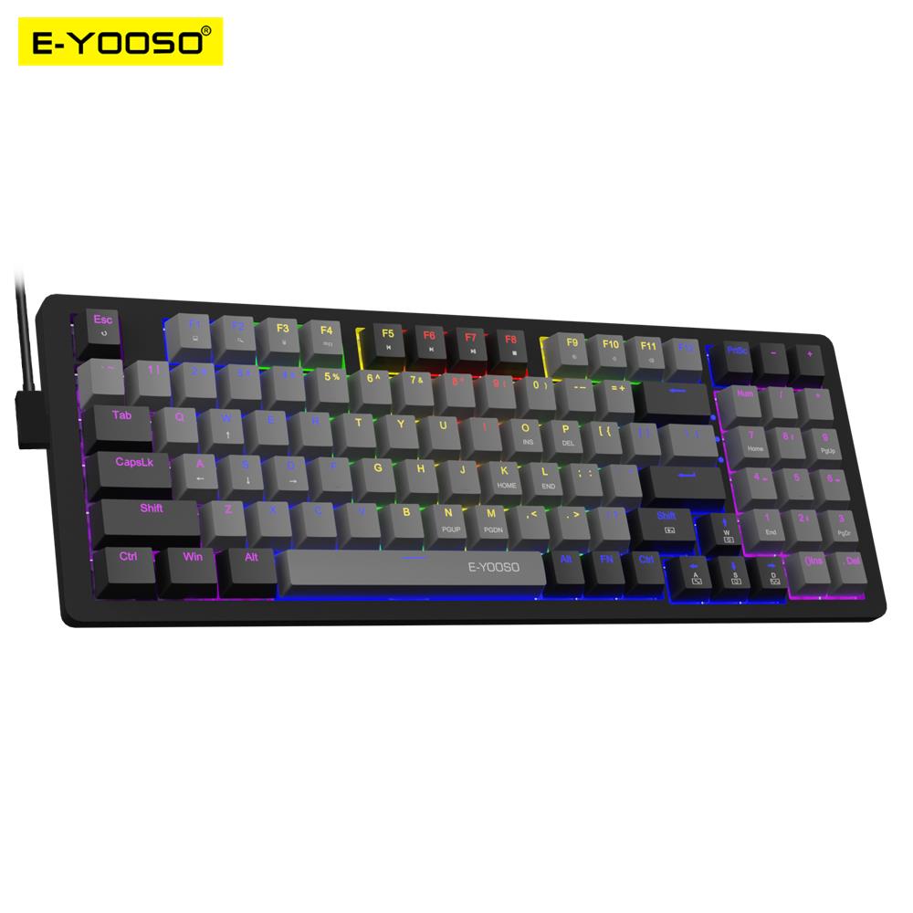 E-YOOSO Z94 USB механическая и – обзор и цена Keyboard Gaming Blue Switch